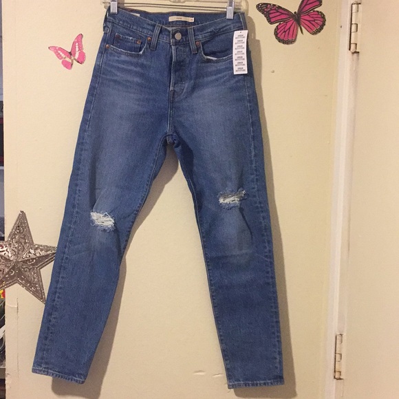 Levi's Denim - Levis denim jeans high waisted (26)